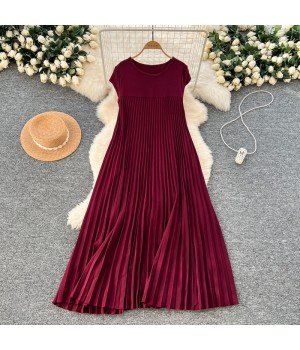 LY1123 Wholesale 2024 Autumn Fashion solid Dress Women's Clothing 11