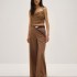 Australian Virgin Wool Worsted Simple Draping Women's High Straight Wide-Leg Suit Pants Elegant And Stylish